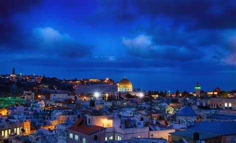 Night View By Lewis Outing On 500px Jerusalem Night Views