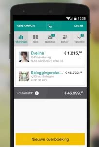 abn amro mobiel bankieren toestelregistratie en betaallimieten aanpassen