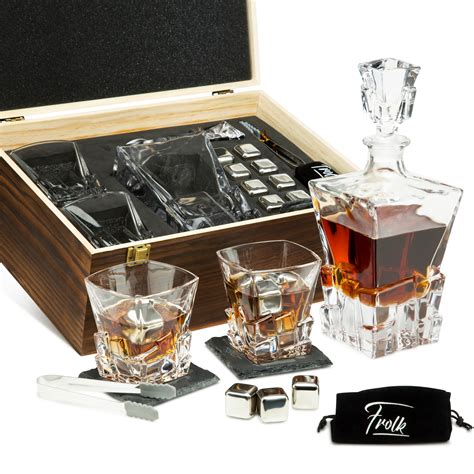 Whiskey 8 Cubes Decanter T Set Frolk Bar T Sets