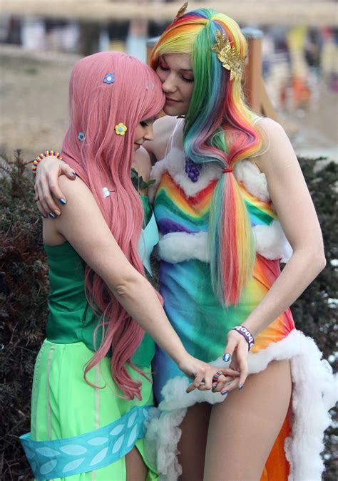 Wallpaper Women Cosplay Dyed Hair Long Hair Anime Pink Hair