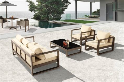 amber modern outdoor sofa set   club chairs icon outdoor contract