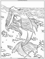 Mermaids Mythical Selina Fenech sketch template