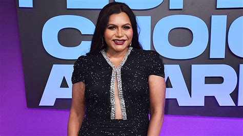 mindy kaling shows  weight loss  black gown   photo