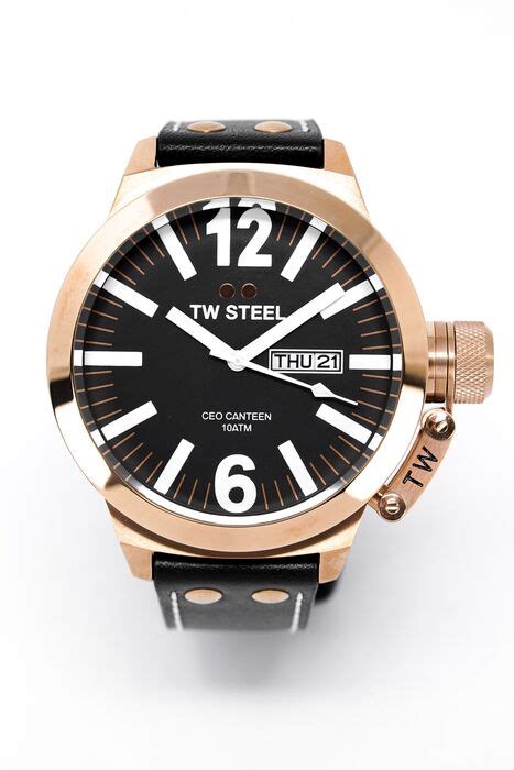 tw steel ceo canteen mm rose gold ce  reserve catawiki