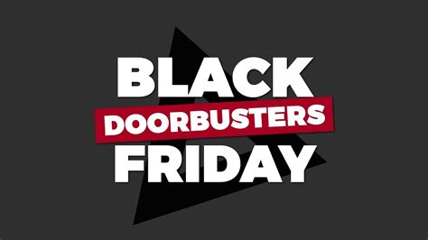 web black friday doorbuster deals youtube