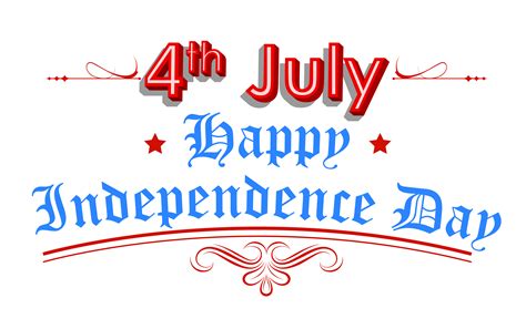 happy independence day 4th july clipart 4th of july