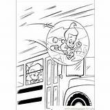 Jimmy Neutron Coloring Pages Coloringpages101 sketch template