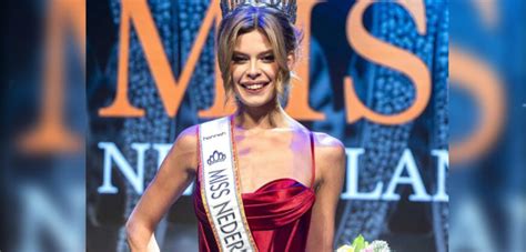 a biological man wins netherlands 2023 miss universe video