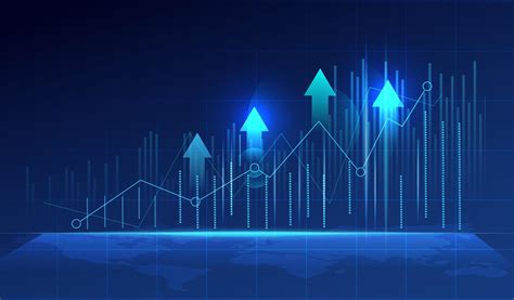 business graph chart  vector art  vecteezy