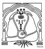 Ganesha Pitara Words sketch template