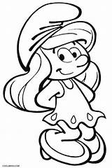 Smurf Coloring Pages Printable Smurfs Cartoon Kids Choose Board Book Print sketch template