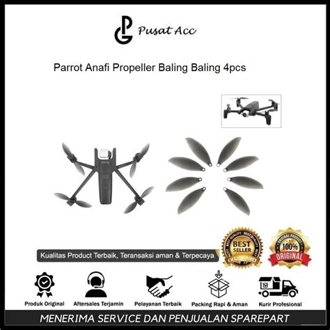 jual parrot anafi baling baling propeller anafi isi pcs shopee indonesia