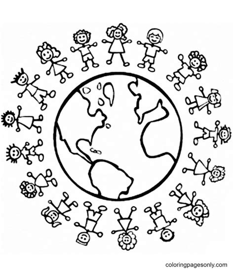 day  peace coloring pages international day  peace coloring pages