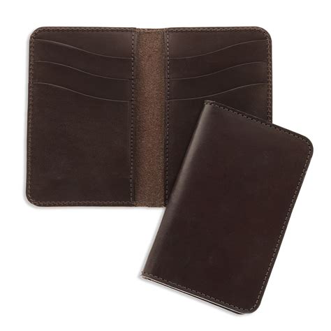 vertical bi fold wallet