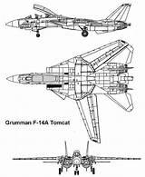 Tomcat F14 Grumman 14a Blueprints 3v Quickstrike F14d Planos Asf Airplane Fighter Pers Aerofred St21 Comentada Jets Blueprintbox Externes Média sketch template