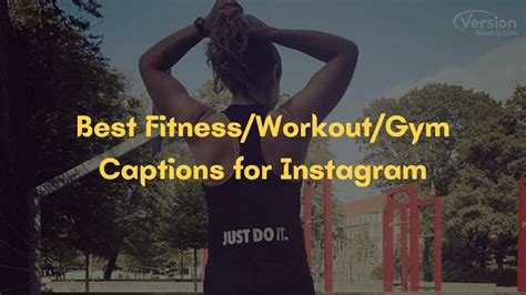 150 workout gym instagram captions 2021 for your fitness pics and reels
