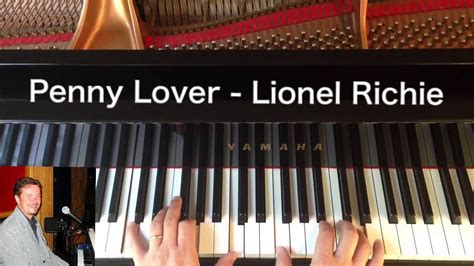 Penny Lover Lionel Richie Piano Cover Youtube