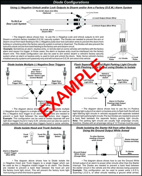 wiring diagram  car alarm system wiring flow schema