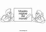 Bambini Tuttodisegni Migliore Scolastico sketch template