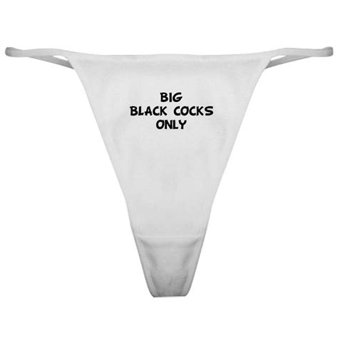 Big Black Cocks Only Classic Thong By Customthong