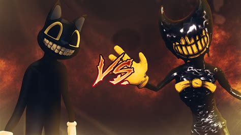 bendy vs cartoon cat batalha epica youtube
