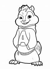 Coloring Pages Alvin Chipmunks Printable Colouring Kids Eleanor Chipette Print Sheets Template Chipwrecked Library Clipart Popular Coloringhome sketch template