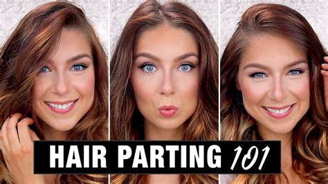 hair parting styles techniques   part  hair youtube