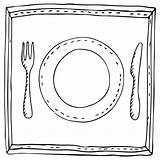 Placemats Thanksgiving Printable Coloring Preschool Printablee Pages sketch template