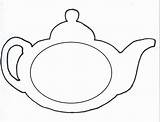 Teapot Coloring Tea Template Clipart Printable Pot Clip Mothers Outline Pages Cliparts Mother Print Book Library Card Color Designs Templates sketch template