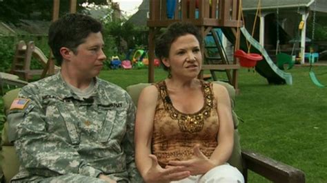 Gay Marriage Same Sex Military Couple Speaks Out Bbc News