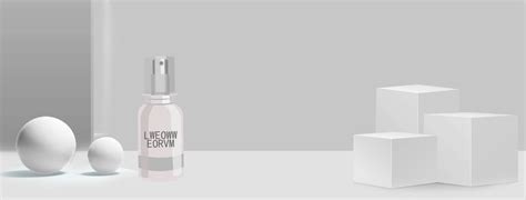 white minimalist skin care product banner beauty beauty