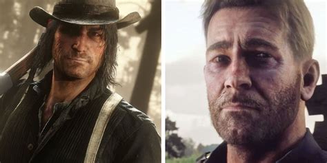 how arthur morgan and john marston are different