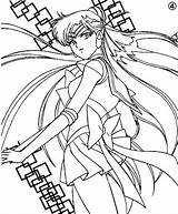 Sailor Moon Pluto Coloring Pages Book Adult Printable Wallpaper Sheets Girls Colouring Choose Board sketch template
