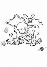 Easter Egg Hunt Coloring Pages Drawing Sketch Bunny Getdrawings Colouring Funky Color Paintingvalley Getcolorings sketch template