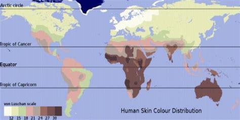 Human Skin Color Variation Among Indigenous People