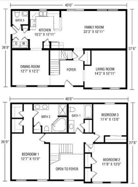 storey house plans floor plan  perspective   cape house plans  story house
