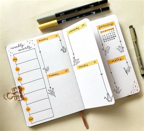 weekly spread ideas   bullet journal square vrogueco