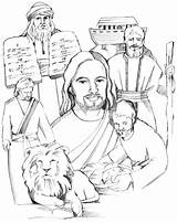 Coloring Pages Testament Old Bible Print Color Christ Printable Getcolorings Books Visit Jesus sketch template
