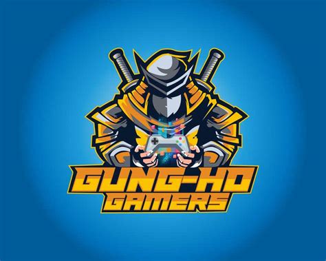 brand logo design  gung ho gamers webstore freelancer