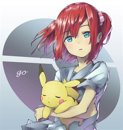 1029066 Illustration Redhead Anime Anime Girls Short Hair Love