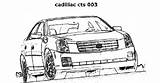 Cadillac Coloring Pages Car sketch template