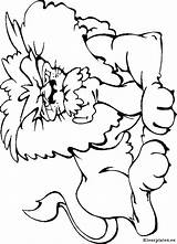 Leeuwen Leeuw Kleurplaat Kleurplaten Mewarnai Singa Bergerak Bewegende Animaties Animaatjes Leoni Leone Kleurplatenwereld 1905 Animate Stemmen sketch template