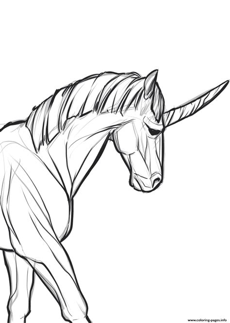realistic real unicorn coloring pages printable roblox coloring pages