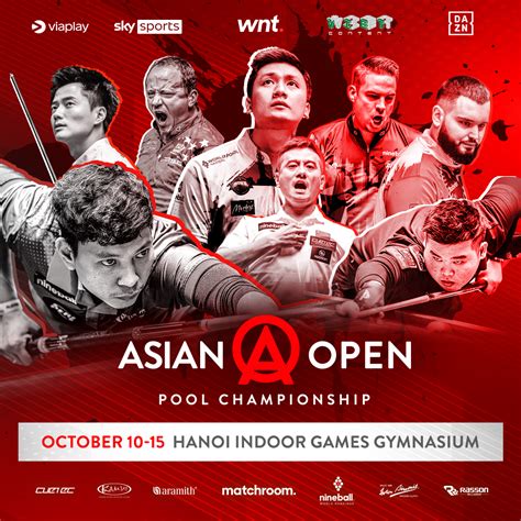 Asian Open Pool Championship October 10 15th 2023 Home