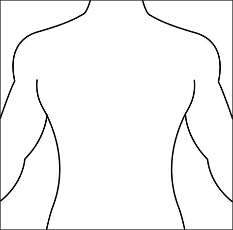 silhouette  human body  getdrawings