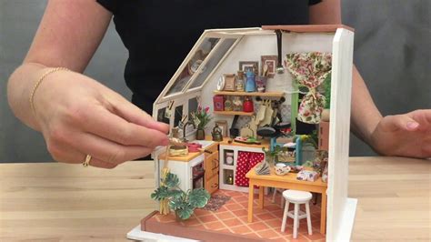 diy miniature room kit kitchen youtube