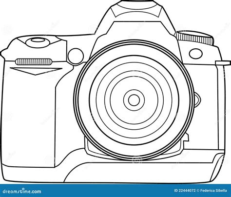 camera vector outline stock photography image