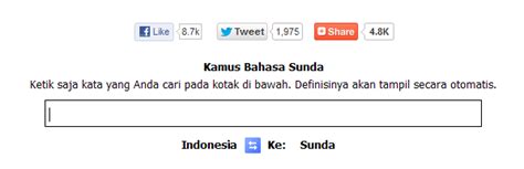 Kamus Bahasa Sunda Halus Online