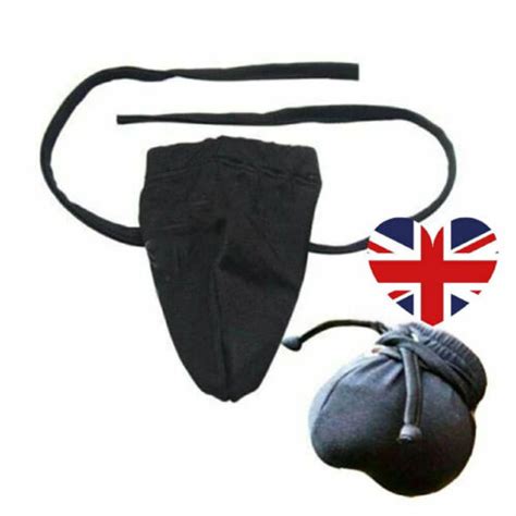 mens cock penis and ball pouch bag willy testicles posing testicle