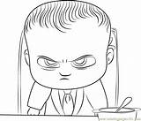 Boss Coloring Baby Angry Pages Coloringpages101 Printable Online sketch template